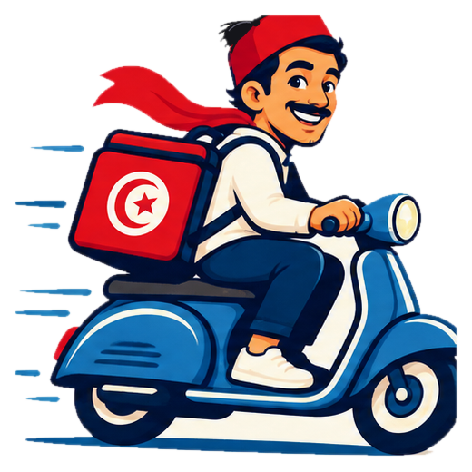 Hamma delivery rider on a scooter